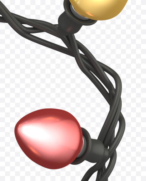 s lowercase from Color Garland Font on Yellow Images Creative Fonts - S30167