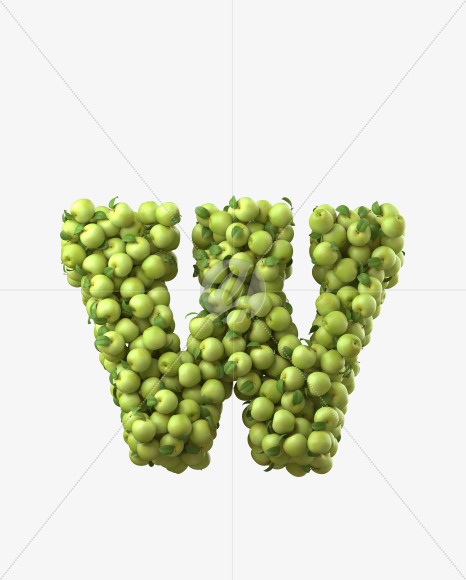 Green apple W