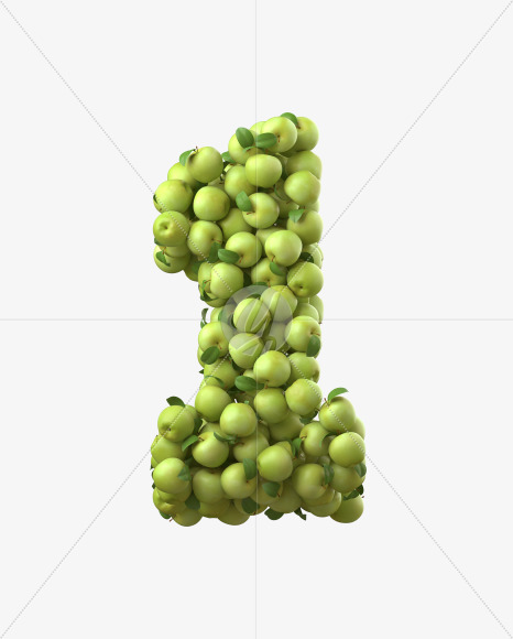 Green apple 1