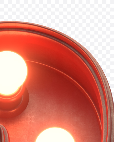 c lowercase from Hot Light Font on Yellow Images Creative Fonts - S30475