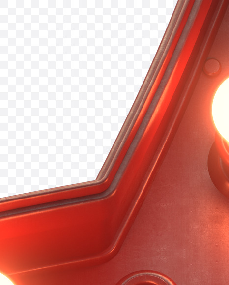 j lowercase from Hot Light Font on Yellow Images Creative Fonts - S30489