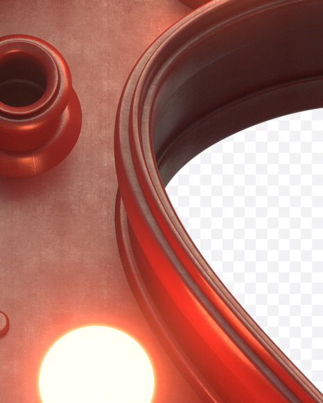 8 from Hot Light Font on Yellow Images Creative Fonts - S30529