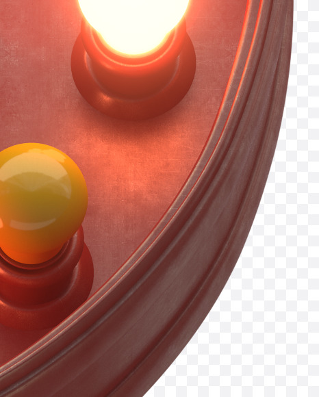 S uppercase from Hot Light Font on Yellow Images Creative Fonts - S30506