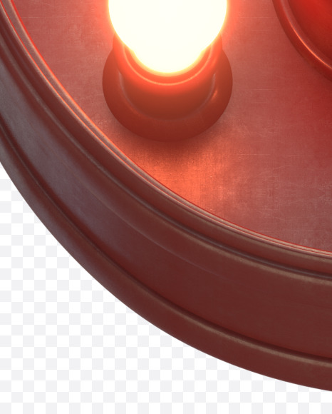 m lowercase from Hot Light Font on Yellow Images Creative Fonts - S30495