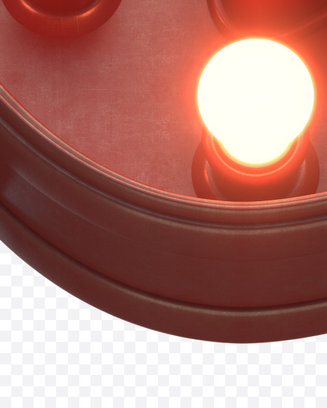 w lowercase from Hot Light Font on Yellow Images Creative Fonts - S30515