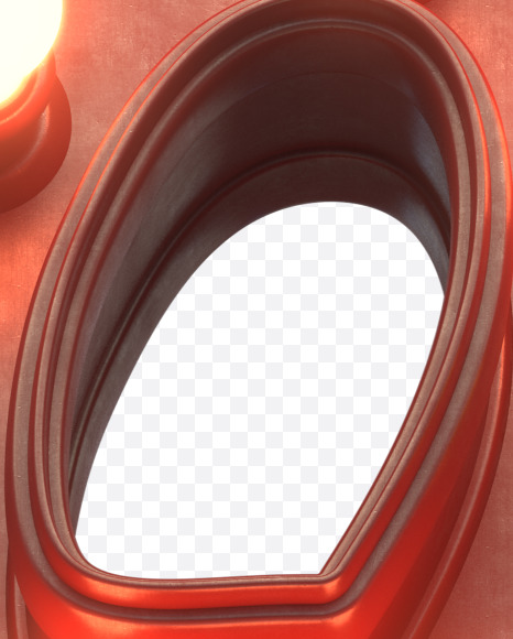 q lowercase from Hot Light Font on Yellow Images Creative Fonts - S30503