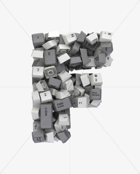 F white keyboard