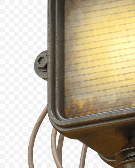 3 from Light Metal Board Font on Yellow Images Creative Fonts - S30892