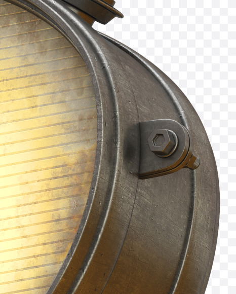 Heart from Light Metal Board Font on Yellow Images Creative Fonts - S30904