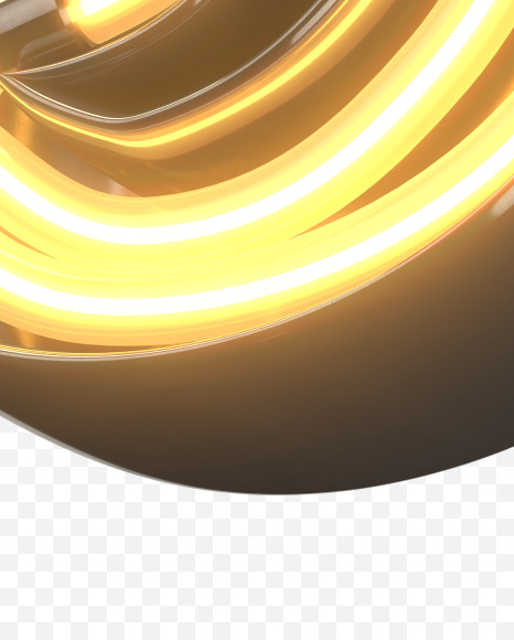 y lowercase from Metal Retro Neon Font on Yellow Images Creative Fonts - S30955