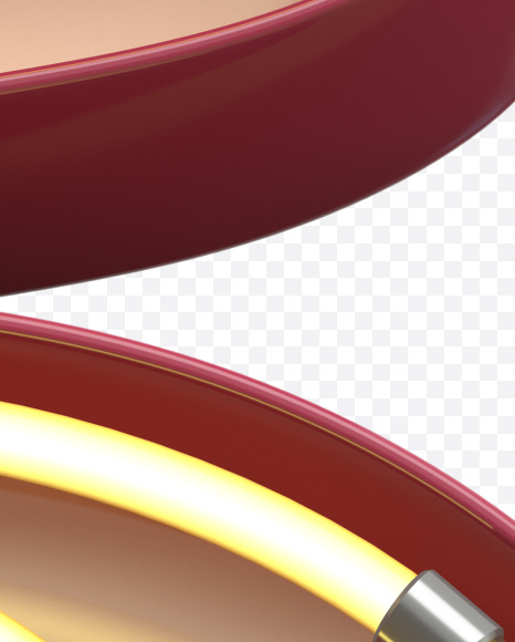 5 from Neon Font on Yellow Images Creative Fonts - S31187