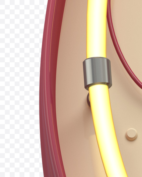 6 from Neon Font on Yellow Images Creative Fonts - S31188