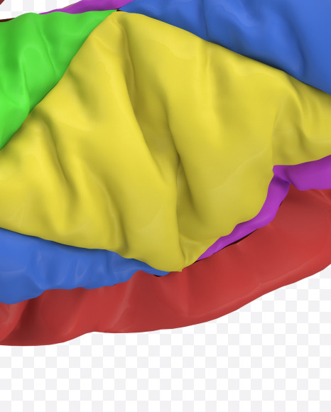 Peace from Patch Cloth Font on Yellow Images Creative Fonts - S31422