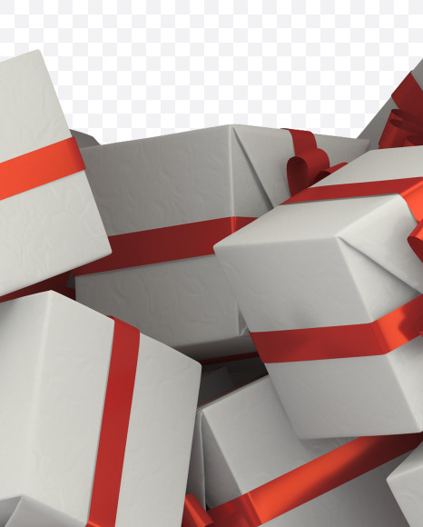 9 from Presents Box Font on Yellow Images Creative Fonts - S31654