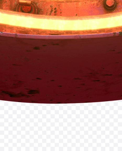 8 from Red Neon Font on Yellow Images Creative Fonts - S31694