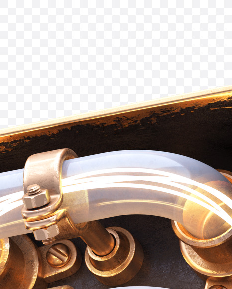 Letter I from Steampunk Renaissance Font on Yellow Images Creative Fonts - S32086