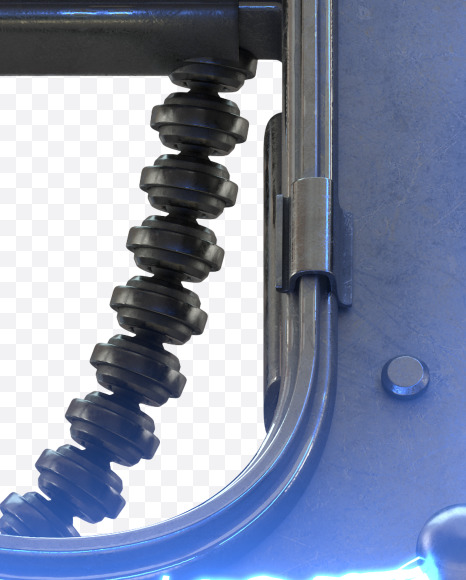 Letter J from Tesla Machine on Yellow Images Creative Fonts - S32209