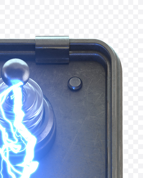 Letter H from Tesla Machine on Yellow Images Creative Fonts - S32207