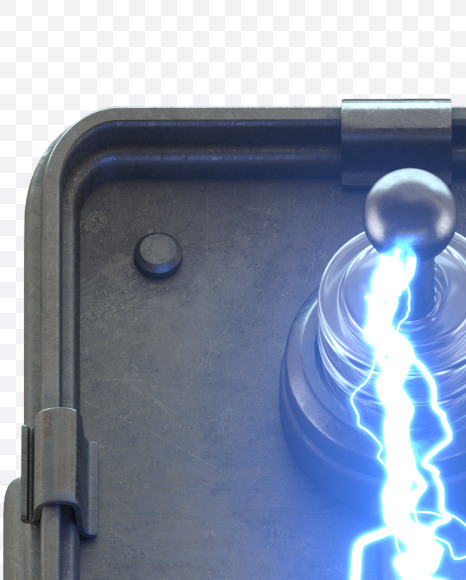 Letter L from Tesla Machine on Yellow Images Creative Fonts - S32211