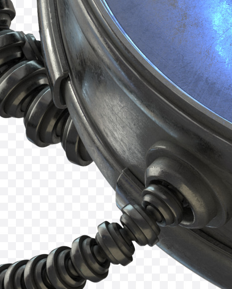 6 from Tesla Machine on Yellow Images Creative Fonts - S32231