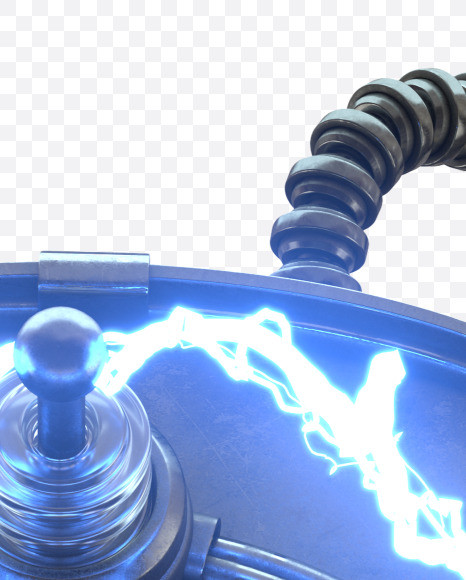 8 from Tesla Machine on Yellow Images Creative Fonts - S32233