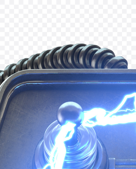 Letter A from Tesla Machine on Yellow Images Creative Fonts - S32200