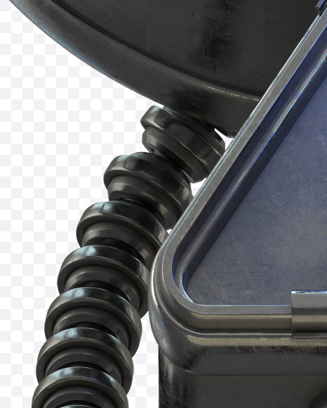 9 from Tesla Machine on Yellow Images Creative Fonts - S32234