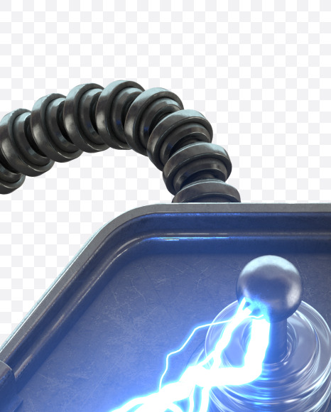 K_lightning copy from Tesla Machine on Yellow Images Creative Fonts - S32210