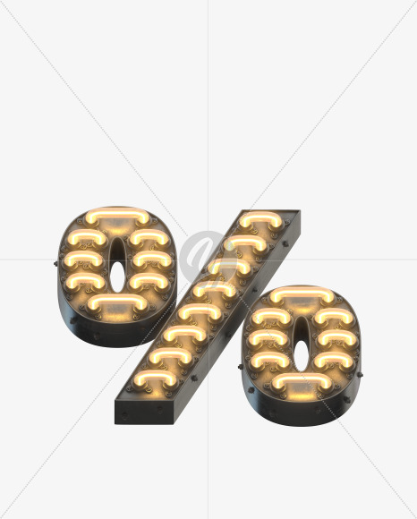 % from Time Machine Font on Yellow Images Creative Fonts - S32280