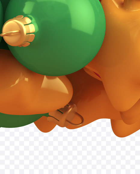 Letter K from Toy Shop Font on Yellow Images Creative Fonts - S32362