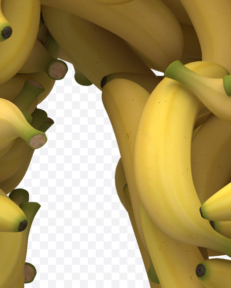 Letter K from Yellow Bananas Font on Yellow Images Creative Fonts - S32675
