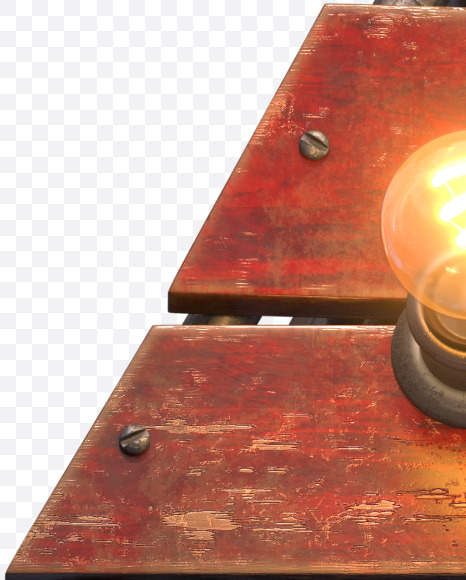 % from Wood light Font on Yellow Images Creative Fonts - S32828