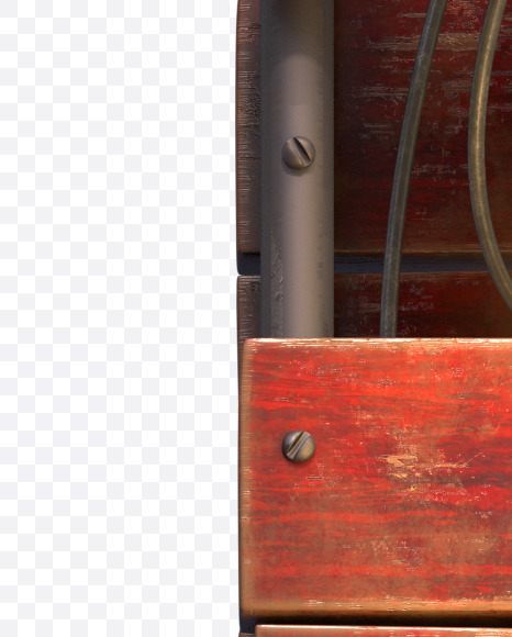 Letter L from Wood light Font on Yellow Images Creative Fonts - S32800