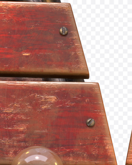 Letter W from Wood light Font on Yellow Images Creative Fonts - S32811