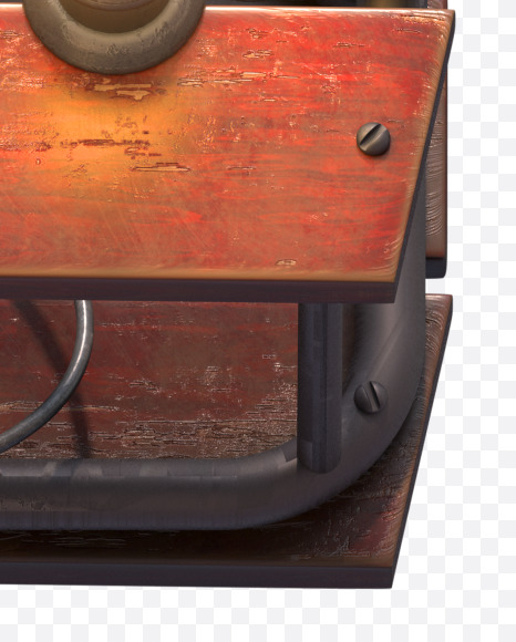 Letter T from Wood light Font on Yellow Images Creative Fonts - S32808