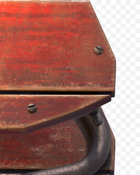 Letter C from Wood light Font on Yellow Images Creative Fonts - S32791