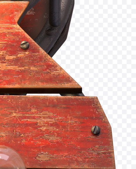 Letter B from Wood light Font on Yellow Images Creative Fonts - S32790