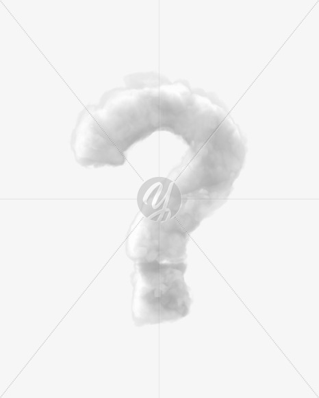 ? from Clouds on Yellow Images Creative Fonts - S32937