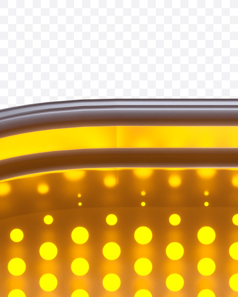 8 from Yellow LEDs Font on Yellow Images Creative Fonts - S33168