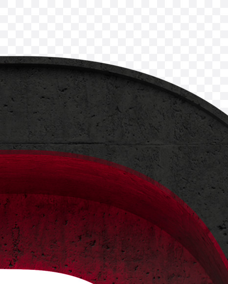 Letter P from Exit Type on Yellow Images Creative Fonts - S33421