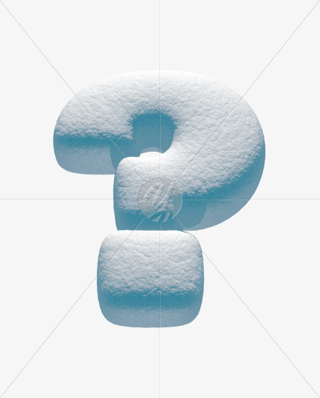 ? from Snowball Font on Yellow Images Creative Fonts - S33664