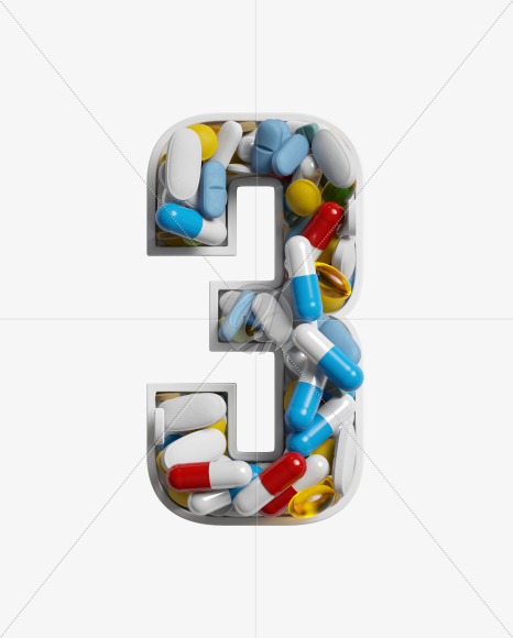 3 from Take a pill on Yellow Images Creative Fonts - S33784