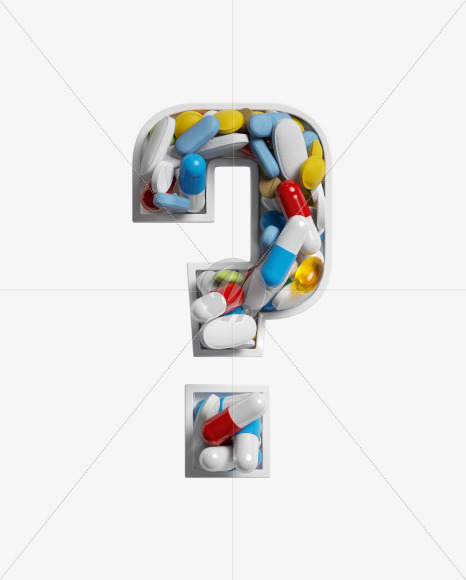 ? from Take a pill on Yellow Images Creative Fonts - S33793