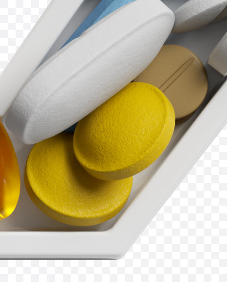 symbols from Take a pill on Yellow Images Creative Fonts - S33801