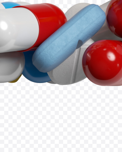 Letter D from Pills on Yellow Images Creative Fonts - S33806