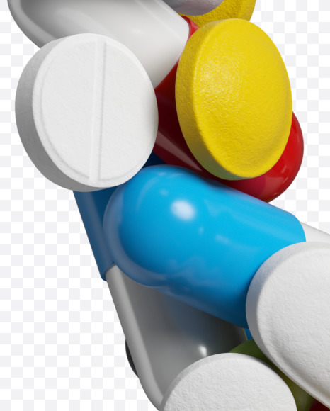 Letter Y from Pills on Yellow Images Creative Fonts - S33827