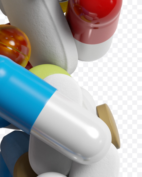 8 from Pills on Yellow Images Creative Fonts - S33836