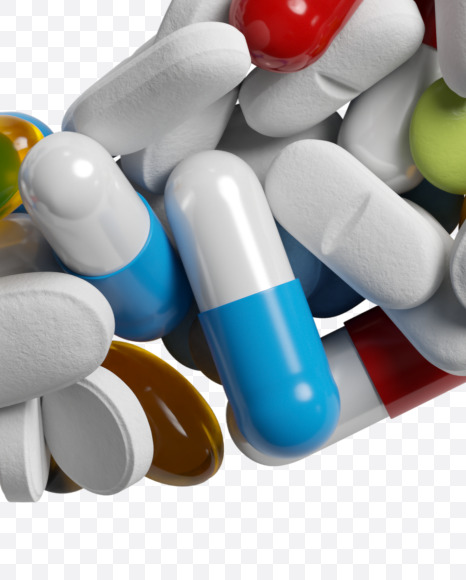 Letter J from Medicine pills on Yellow Images Creative Fonts - S33859