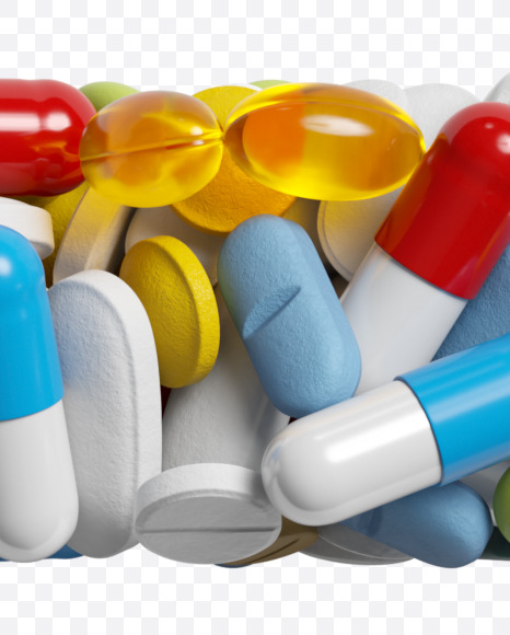 symbols from Medicine pills on Yellow Images Creative Fonts - S33895