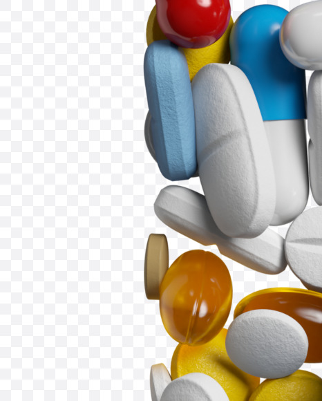 ! from Medicine pills on Yellow Images Creative Fonts - S33886